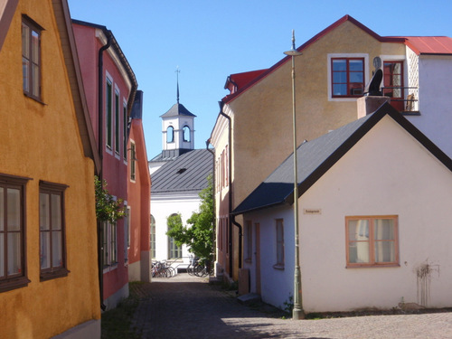 Visby city wall/fortress.